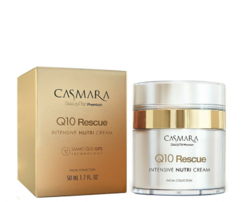 Casmara Q10 Rescue Intensive Nutri Cream (Крем «Интенсив нутри Q10 Рескью»), 50 мл