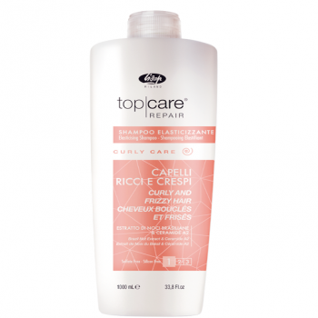 Lisap Top Care Elasticising Shampoo Curly and Frizzy Hair (Разглаживающий шампунь для вьющихся волос) 