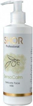 SHOR Professional Delicate Face Milk (Очищающее молочко для чувствительной кожи с растительными экстрактами), 250 мл