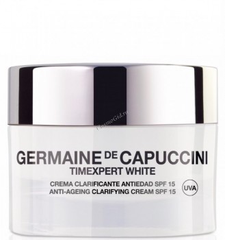 Germaine de Capuccini TimExpert White Antiaging Clarifying Cream SPF15 (Крем для коррекции пигментных пятен SPF15), 50 мл