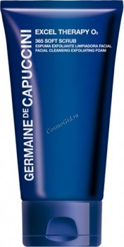Germaine de Capuccini Excel Therapy O2 365 Soft Scrub Face Exfoliator (Скраб-пенка для лица 365), 150 мл