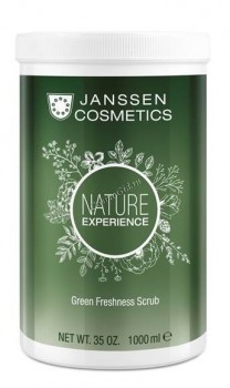 Janssen Green Freshness Scrub (Обновляющий скраб с экстрактом торфа), 1000 мл
