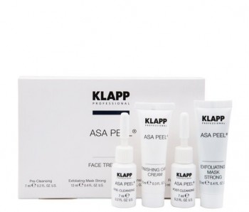 ASA PEEL Face Treatment (Процедурный набор «Кислотный пилинг»), 4 препарата