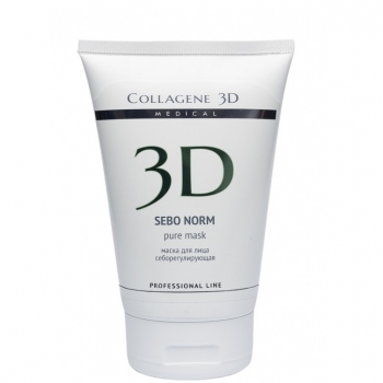 Medical Collagene 3D Sebo Norm Pure Mask (Маска себорегулирующая для лица)