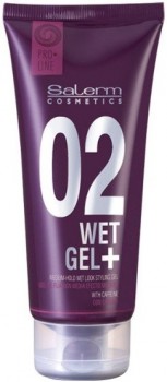 Salerm Wet Gel + Plus (Гель средней фиксации с эффектом мокрых волос), 200 мл