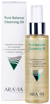 Aravia Professional Pure Balance Cleansing oil (Гидрофильное масло для умывания с салициловой кислотой и чёрным тмином), 110 мл
