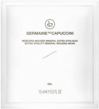Germaine de Capuccini Options Extra-Vitality Mineral Mousse-Mask (Маска-мусс с минеральными добавками), 12 шт.