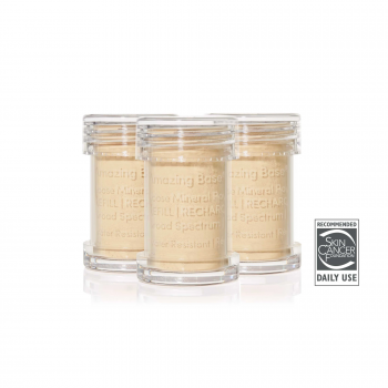 Jane Iredale Amazing Base Refill SPF 20/15 (Основа рассыпчатая), 3 шт