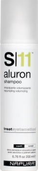 Napura S11 Aluron Shampoo (Гиалуроновый шампунь для объема и гидратации волос)
