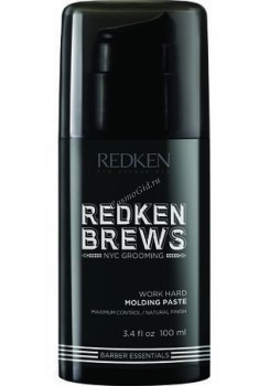 Redken Brews Work Hard (Моделирующая паста), 100 мл
