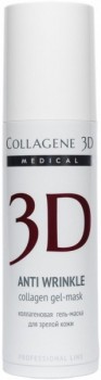 Collagene 3D Anti Wrinkle (Гель-маска для лица с плацентолью, коррекция возрастных изменений для зрелой кожи)