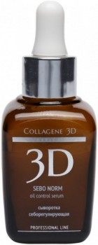 Medical Collagene 3D Sebo Norm Oil Control Serum (Себорегулирующая сыворотка для лица), 30 мл