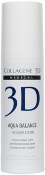 Collagene 3D Aqua Balance Collagen Cream (Крем для лица с гиалуроновой килотой, восстановление тургора и эластичности кожи)