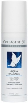 Collagene 3D Aqua Balance (Гель-маска для лица с гиалуроновой кислотой, восстановление тургора и эластичности кожи)