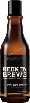 Redken Brews Extra clean shampoo (Шампунь для интенсивного очищения)