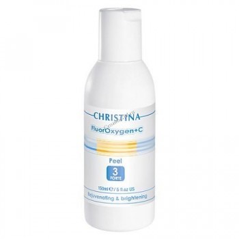 Christina fluoroxygen+C forte peel (Пилинг форте, шаг 3FP), 150 мл