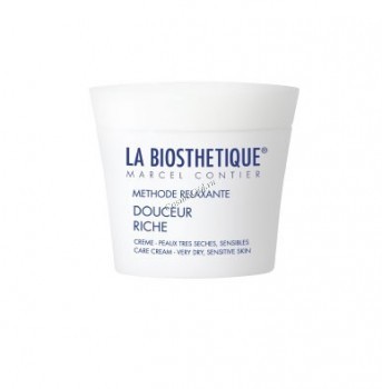 La biosthetique skin care methode relaxante douceur riche creme (Обогащенный регенерирующий крем для сухой и очень сухой чувствительной кожи), 50мл