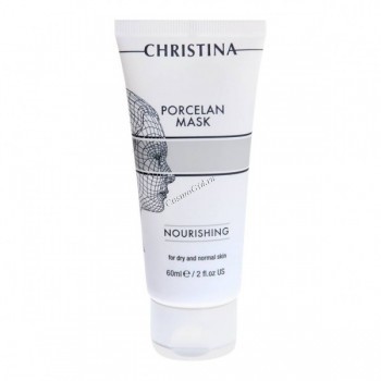 Сhristina porcelan masque nourishing (Питательная маска Порцелан для сухой и нормальной кожи), 60 мл