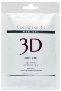 Collagen 3D Boto Line (Альгинатная маска для лица и тела с аргирелином )