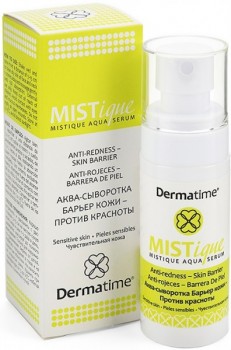 Dermatime MISTIQUE Aqua-Serum Аква-сыворотка Барьер кожи ПРОТИВ КРАСНОТЫ, 50 мл