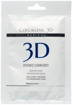 Collagene 3D Hydro Comfort (Маска альгинатная с экстрактом алоэ вера для лица и тела)