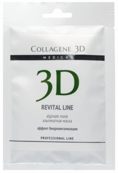 Collagene 3D Revital Line Alginate Mask (Альгинатная маска для лица и тела с протеинами икры)