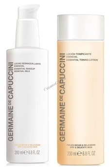 Germaine de Capuccini Options Duo Comfort Skin Milk+Ton Loy (Набор Молочко 200мл+лосьон 200мл)