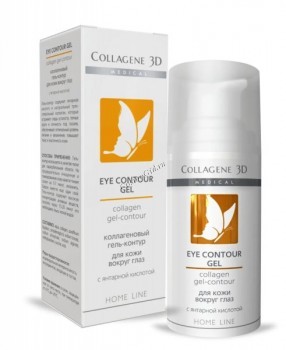 Medical Collagene 3D Eye Collagen Gel Contour (Гель-контур для глаз с янтарной кислотой)
