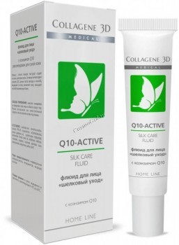 Medical Collagene 3D Q10-Active Silk Care Fluid (Флюид для лица с коэнзимом Q-10)