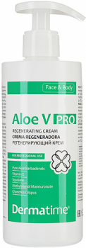 Dermatime Aloe V PRO Регенерирующий Крем, 400 мл