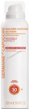 Germaine de Capuccini Golden Caresse Ice Fusion-Cooling Sun Mist SPF30 (Охлаждающая дымка SPF30), 200 мл