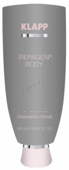 Klapp Repagen Body Cinnamon cream (Контур-крем с корицей для тела)
