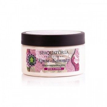 Spaquatoria Cream (Крем-баттер для тела Роза и пион), 250 мл