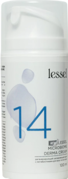 Lessel Microbiome Derma Cream №14 (Регенерирующий увлажняющий крем), 100 мл