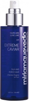 Miriamquevedo Extreme caviar silk & force hair (Оживляющий спрей для волос с протеинами шелка и экстрактом черной икры), 150 мл