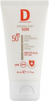 Dermophisiologique Chrono Age Sun Face Screening Cream (Солнцезащитный крем для лица SPF 50+), 50 мл
