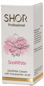 SHOR Professional GloWhite Cream with Tranexamic Acid (Осветляющий крем с транексамовой кислотой), 50 мл