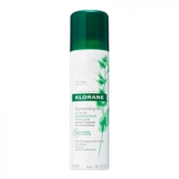 Klorane Shampoo (Сухой шампунь с экстрактом крапивы для жирных волос)