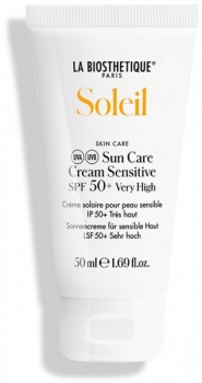 La Biosthetique Sun Care Cream Sensitive SPF 50 (Солнцезащитный крем SPF 50+ для чувствительной кожи), 50 мл