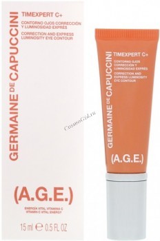 Germaine de Capuccini TimExpert C+ Eye Contour Correction And Luminocitty Express (Корректирующий крем для глаз), 15 мл