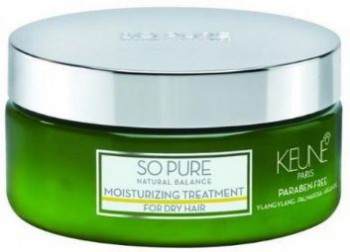Keune so pure natural balance moisturizing treatment mask (Маска увлажняющая), 200 мл