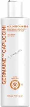 Germaine de Capuccini Golden Caresse Moisturising Sun Milk SPF50 (Защитное увлажняющее молочко SPF 50), 300 мл