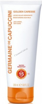 Germaine de Capuccini Golden Caresse Moisturising Sun Milk SPF15 (Защитное увлажняющее молочко SPF15), 200 мл