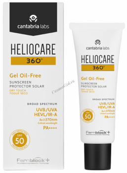 Cantabria HELIOCARE 360&#186; Gel Dry Touch Солнцезащитный гель с SPF 50, 50 мл