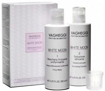 Vagheggi White Moon Fizzy Mask (Выравнивающая маска Fizzy), 2*200 мл