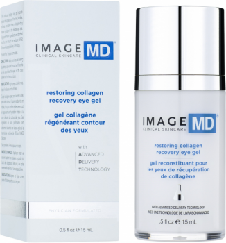 Image Skincare MD Restoring Collagen Recovery Eye Gel (Крем-гель для век с пептидами), 15 мл