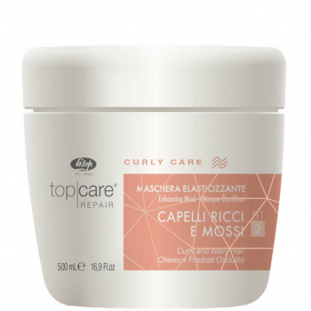 Lisap Top Care Elasticising Mask Curly and Frizzy Hair (Разглаживающая маска для вьющихся волос)