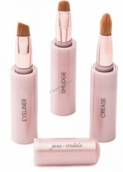 Jane Iredale Набор кистей для макияжа на магните «Magnetic Brush» 3 шт.