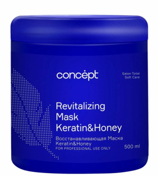 Concept Keratin&Honey Repair Mask (Маска восстанавливающая с кератином и медом), 500 мл