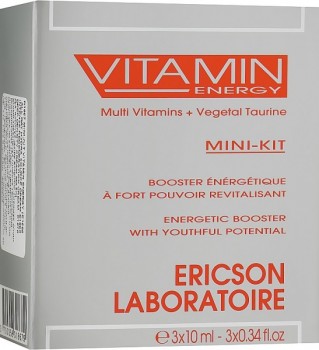 Ericson laboratoire Vitamin Energy Mini Kit (Мини-кит Витамин Энерджи), 3 средства